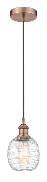 Edison Mini Pendant Antique Brass Finish