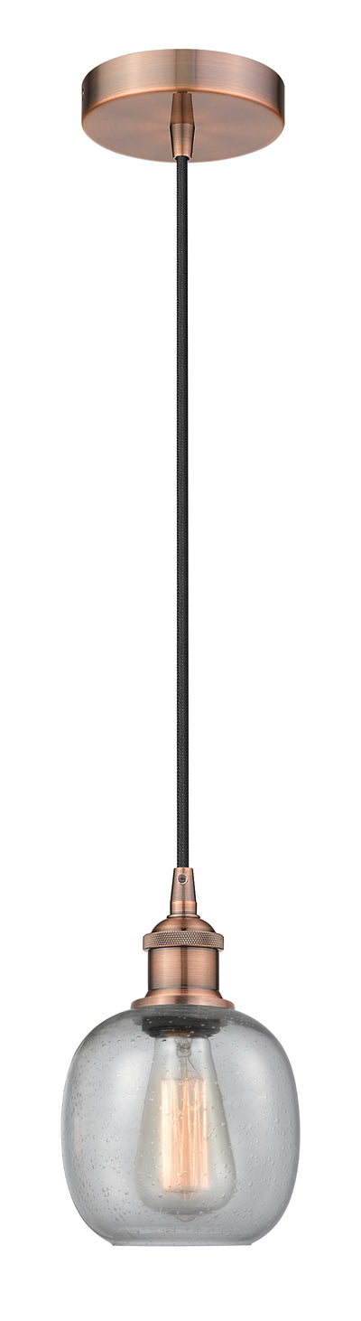 Edison Mini Pendant Antique Brass Finish