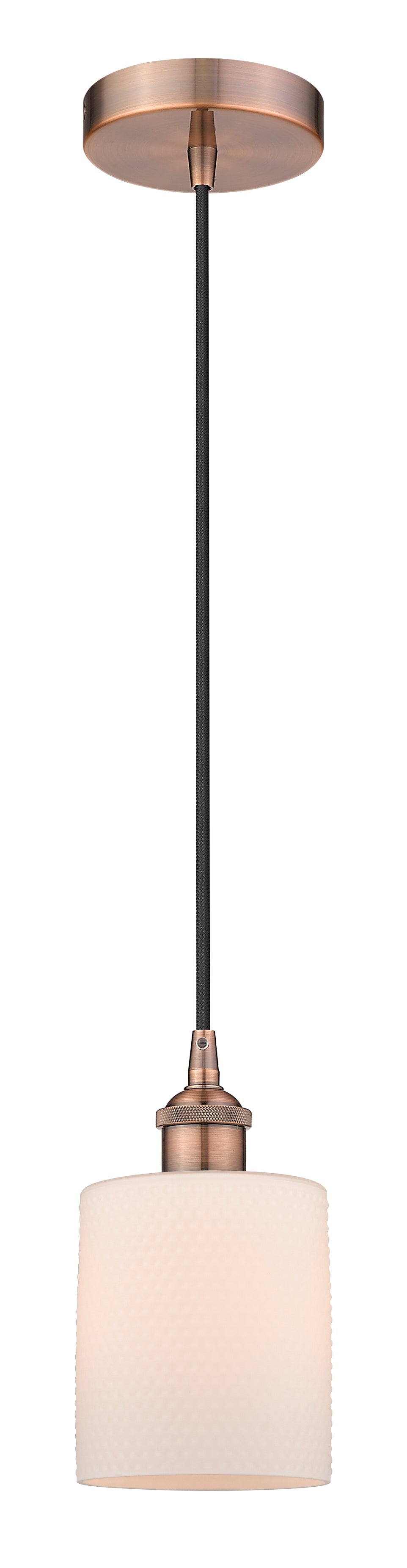 Edison Mini Pendant Antique Brass Finish