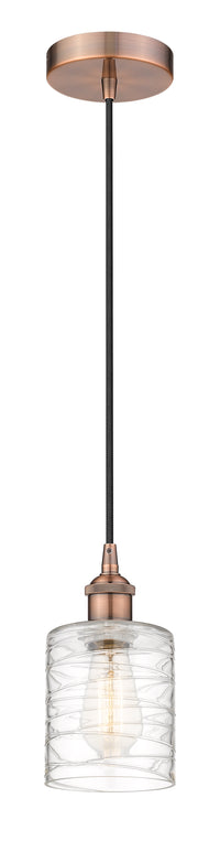 Edison Mini Pendant Antique Brass Finish