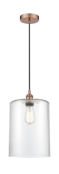 Edison Mini Pendant Cast Brass Antique