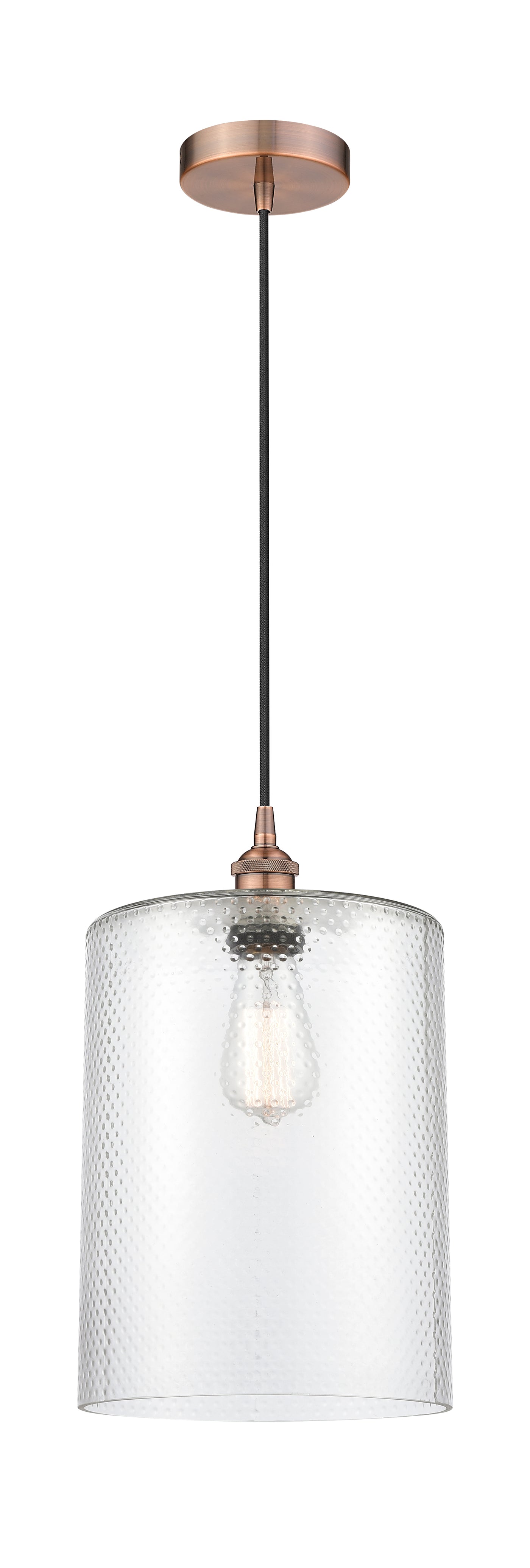 Edison Mini Pendant Antique Brass Finish