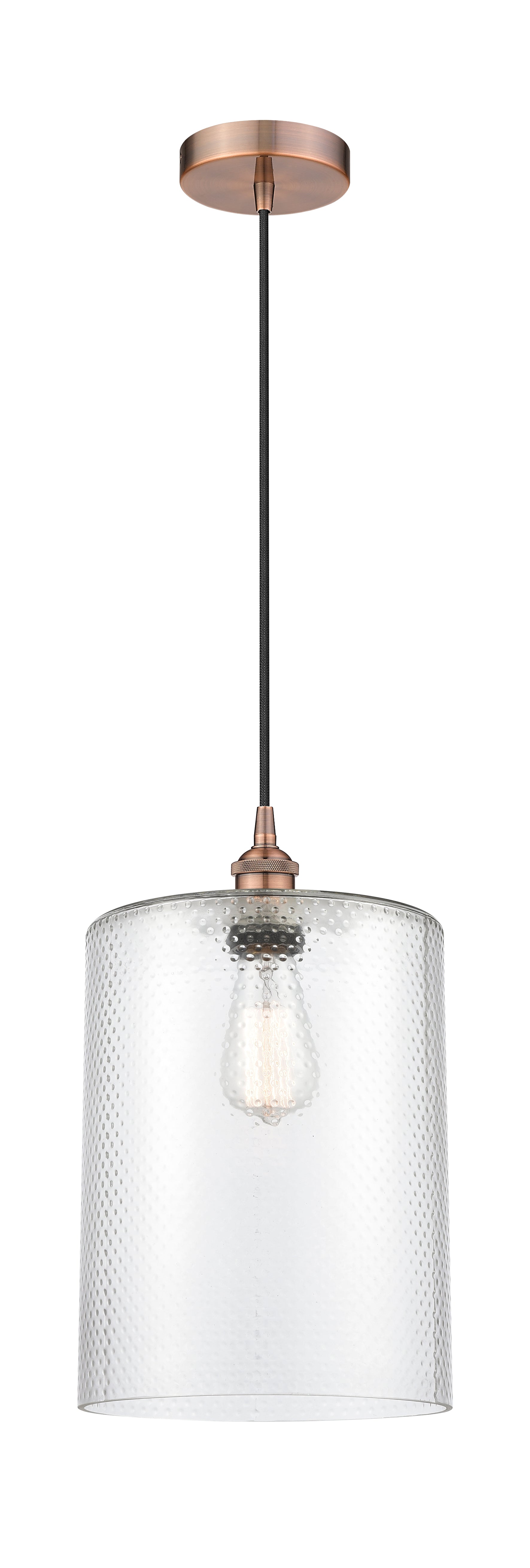 Edison Mini Pendant Antique Brass Finish