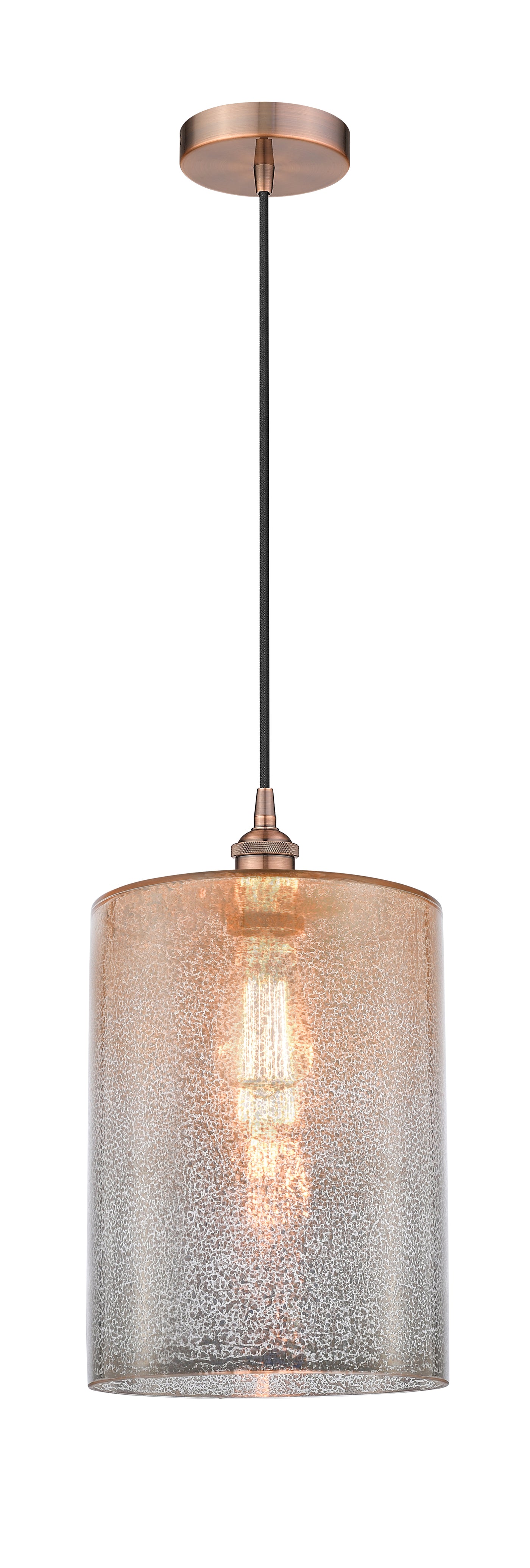 Edison Mini Pendant Cast Brass Antique
