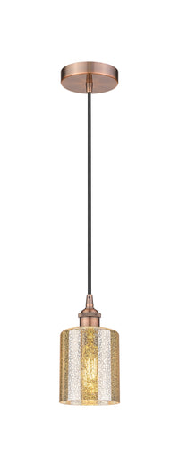 Edison Mini Pendant Antique Brass Cast Brass