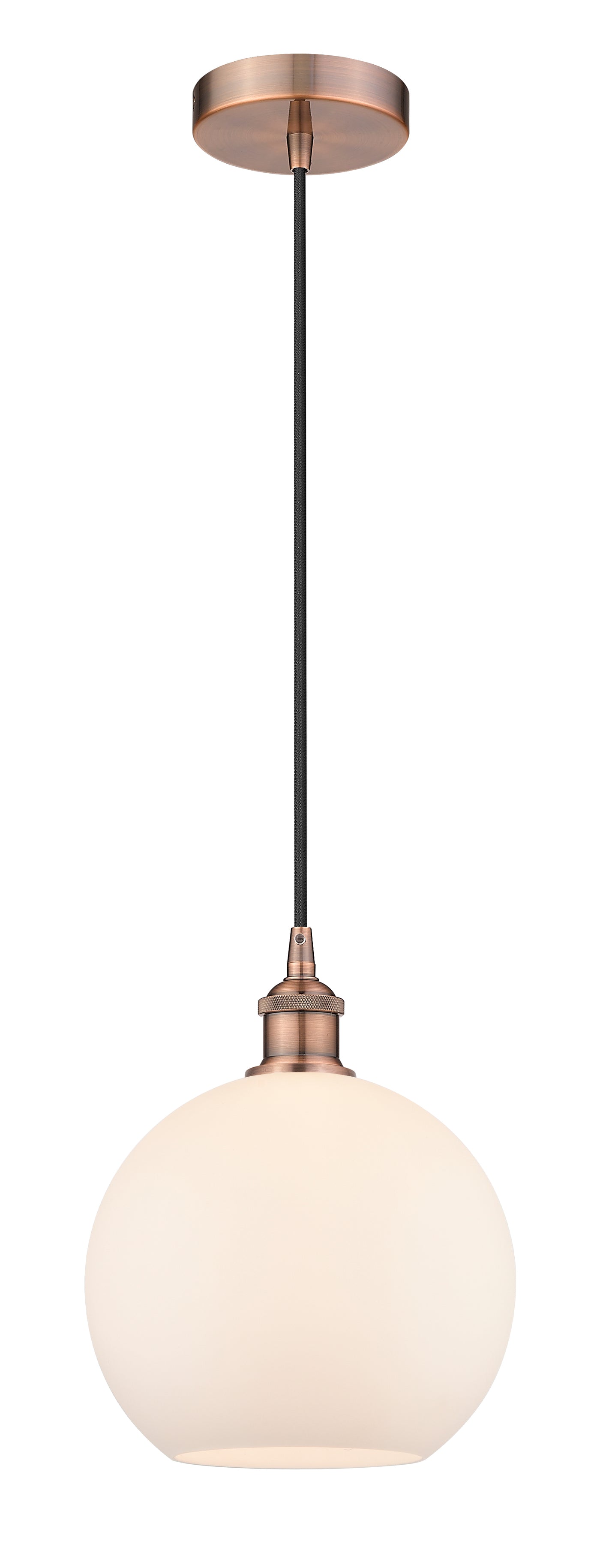 Edison Mini Pendant Antique Brass Finish