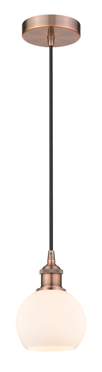 Edison Mini Pendant Antique Brass Finish