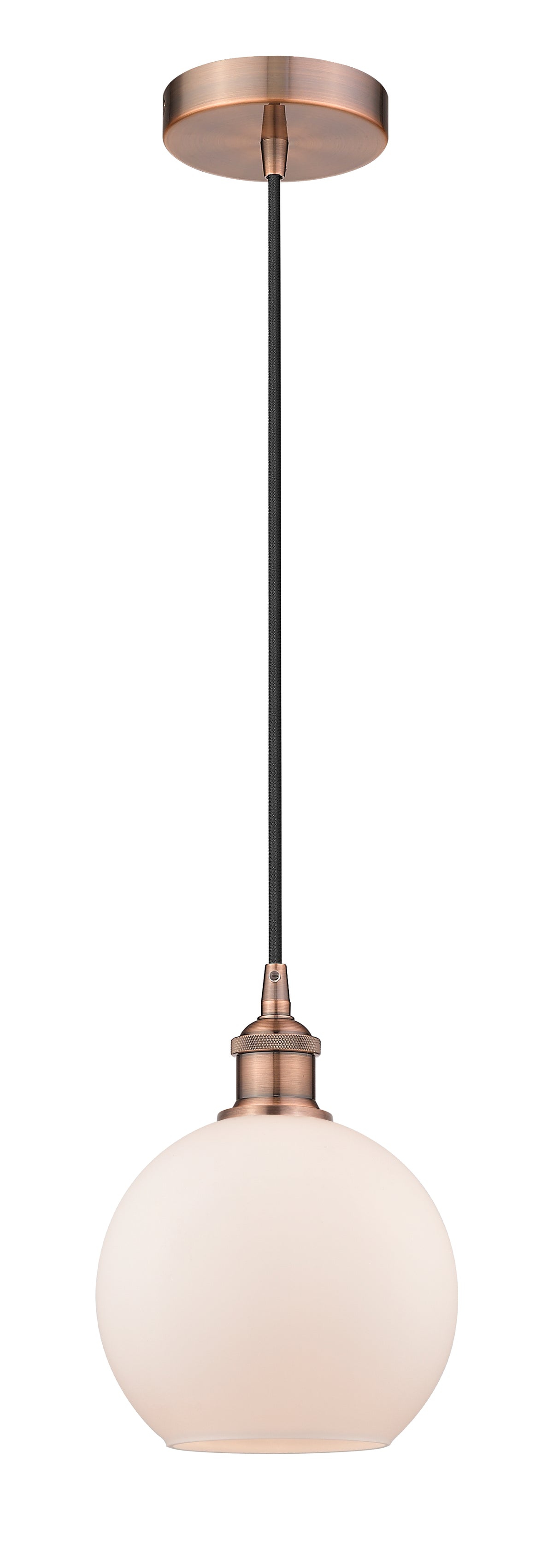 Edison Mini Pendant Antique Brass Finish