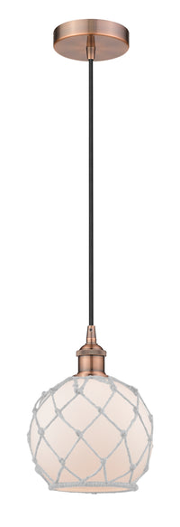 Edison Mini Pendant Antique Brass Finish