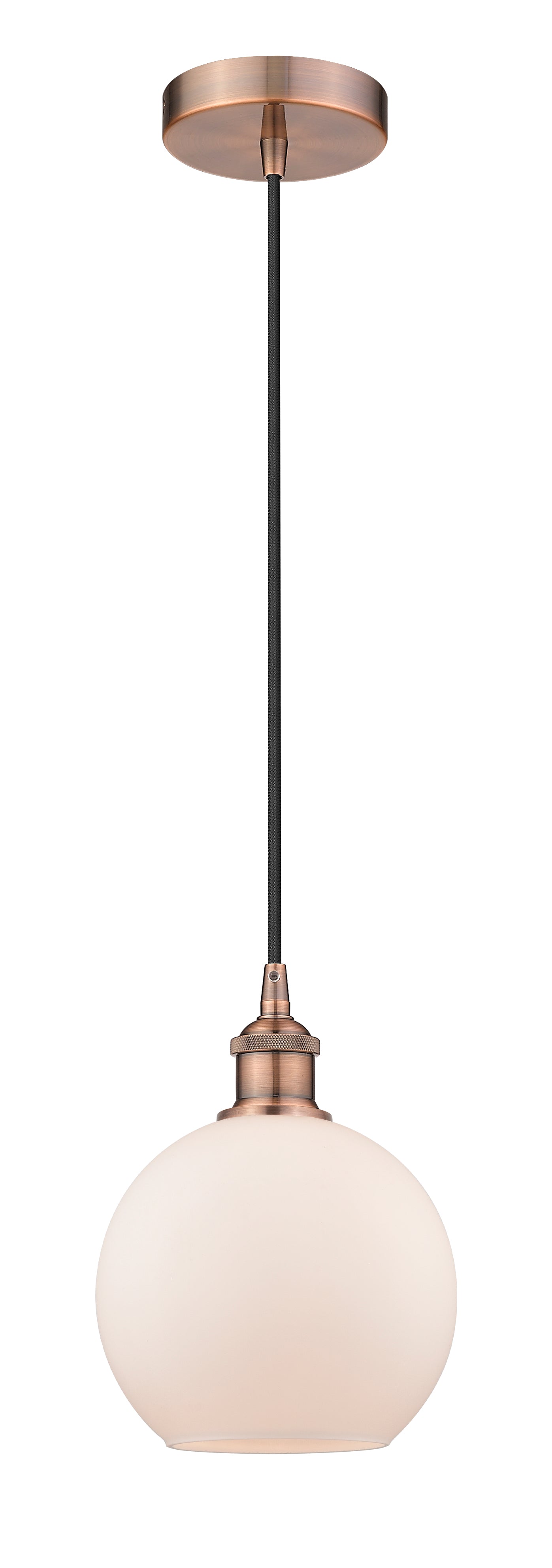 Edison Mini Pendant Antique Brass Finish