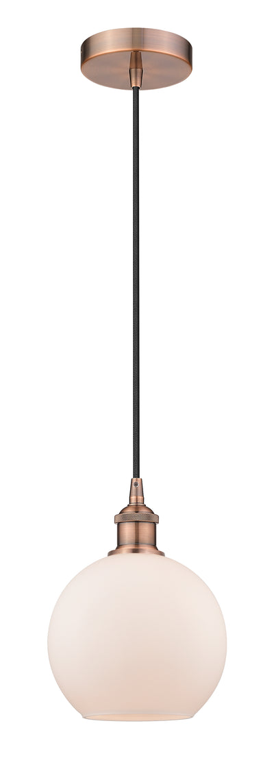 Edison Mini Pendant Antique Brass Finish