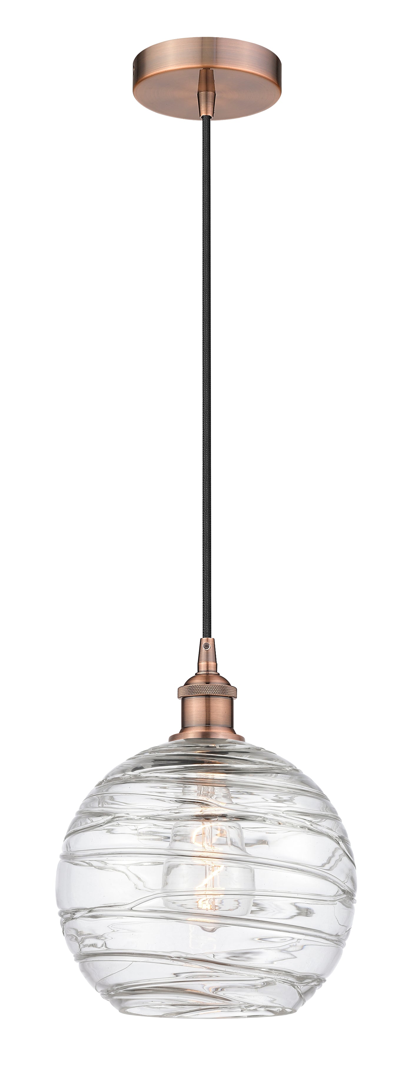 Edison Mini Pendant Antique Brass