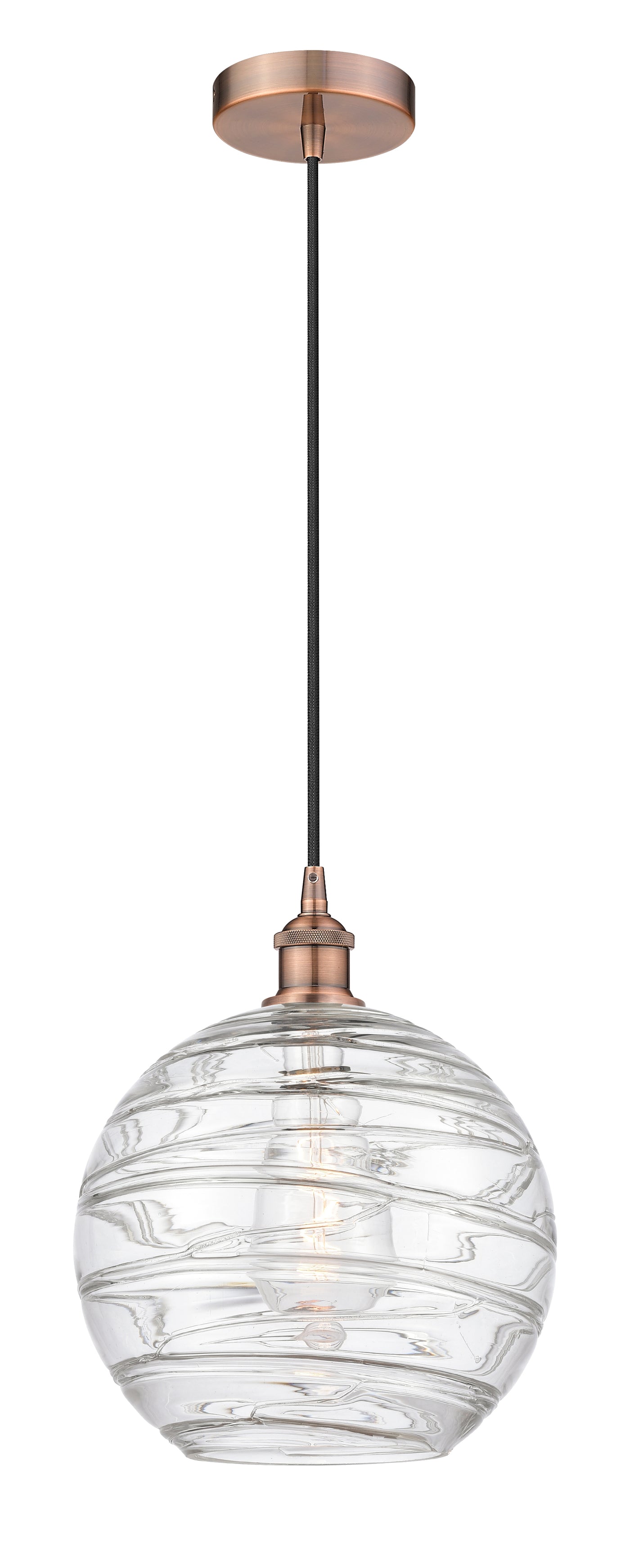 Edison Mini Pendant Cast Brass Antique Brass
