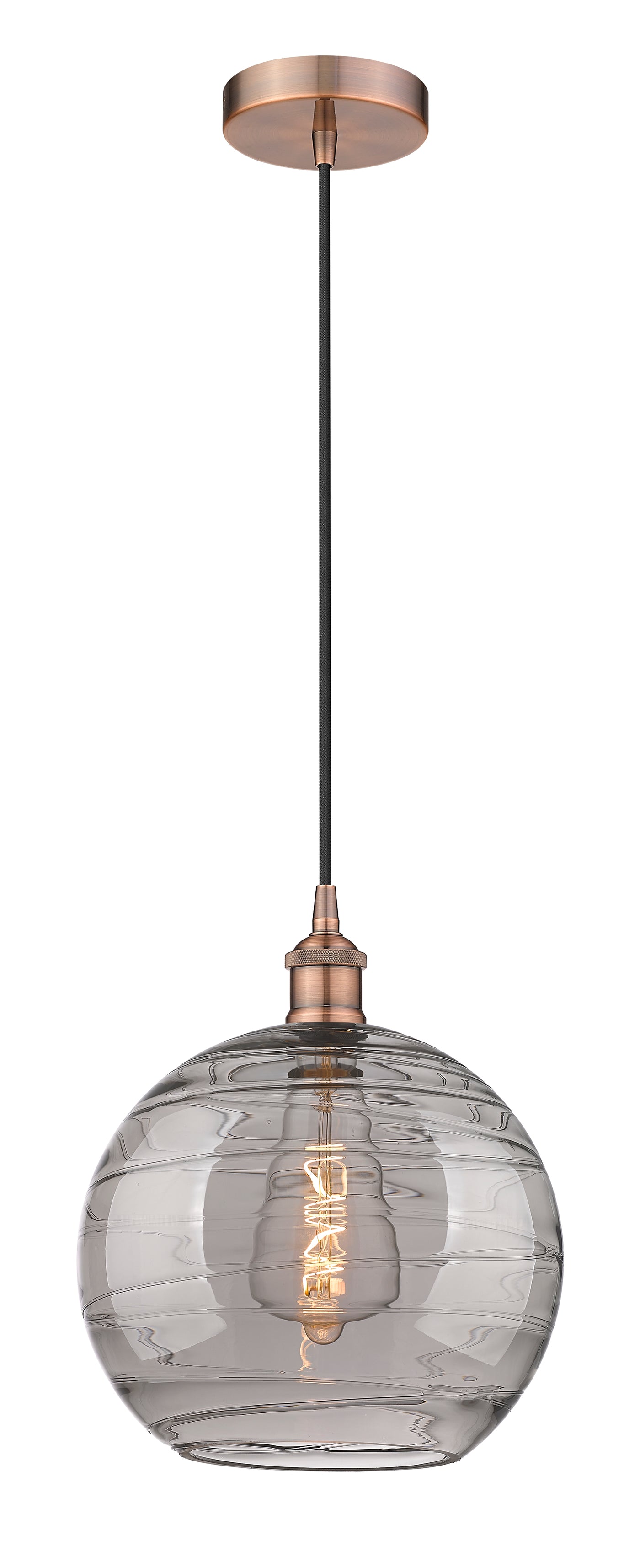 Edison Mini Pendant Cast Brass Antique Brass