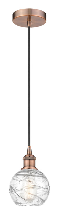 Edison Mini Pendant Antique Brass Finish