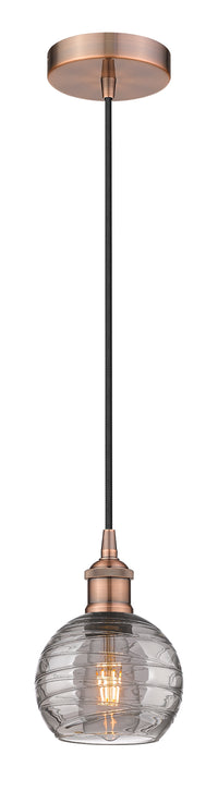 Edison Mini Pendant Antique Brass Finish