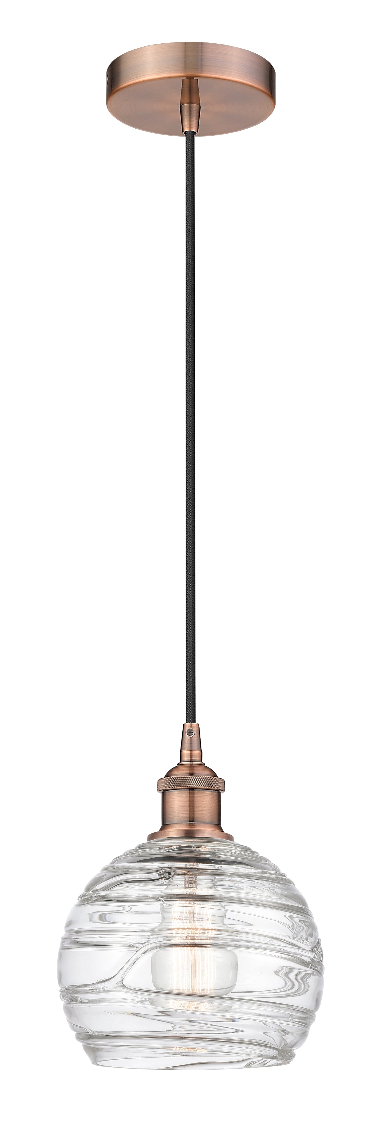 Edison Mini Pendant Antique Brass