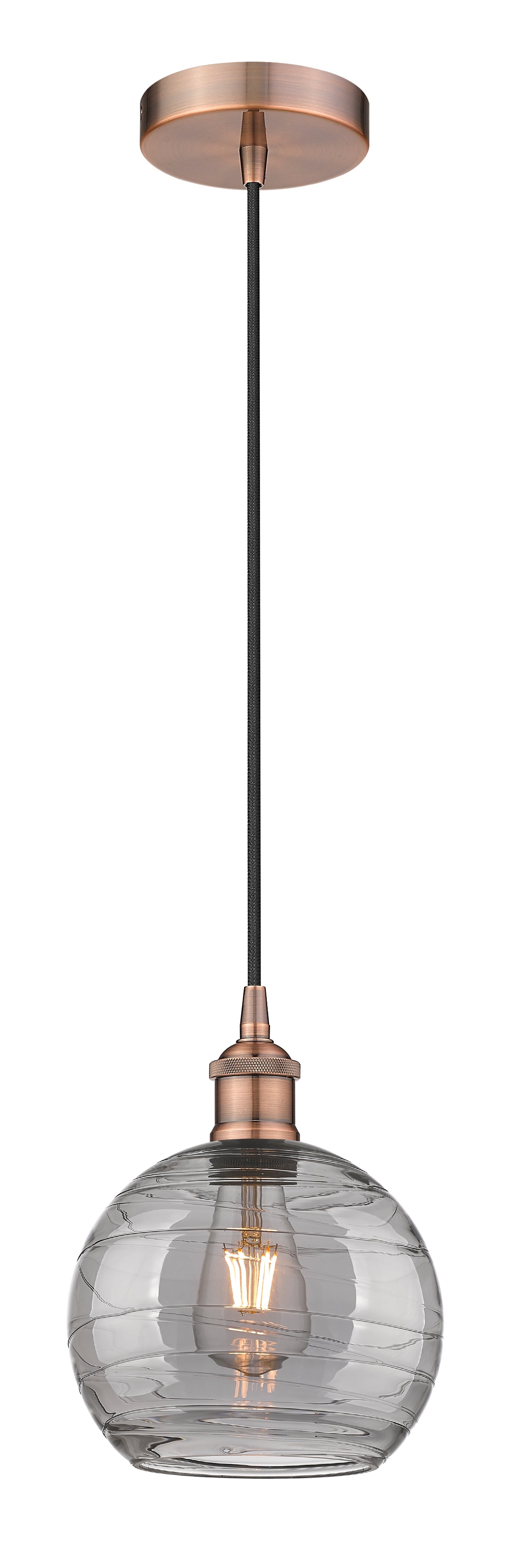 Edison Mini Pendant Antique Brass