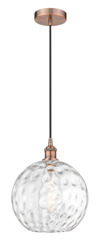 Edison Mini Pendant Cast Brass Antique