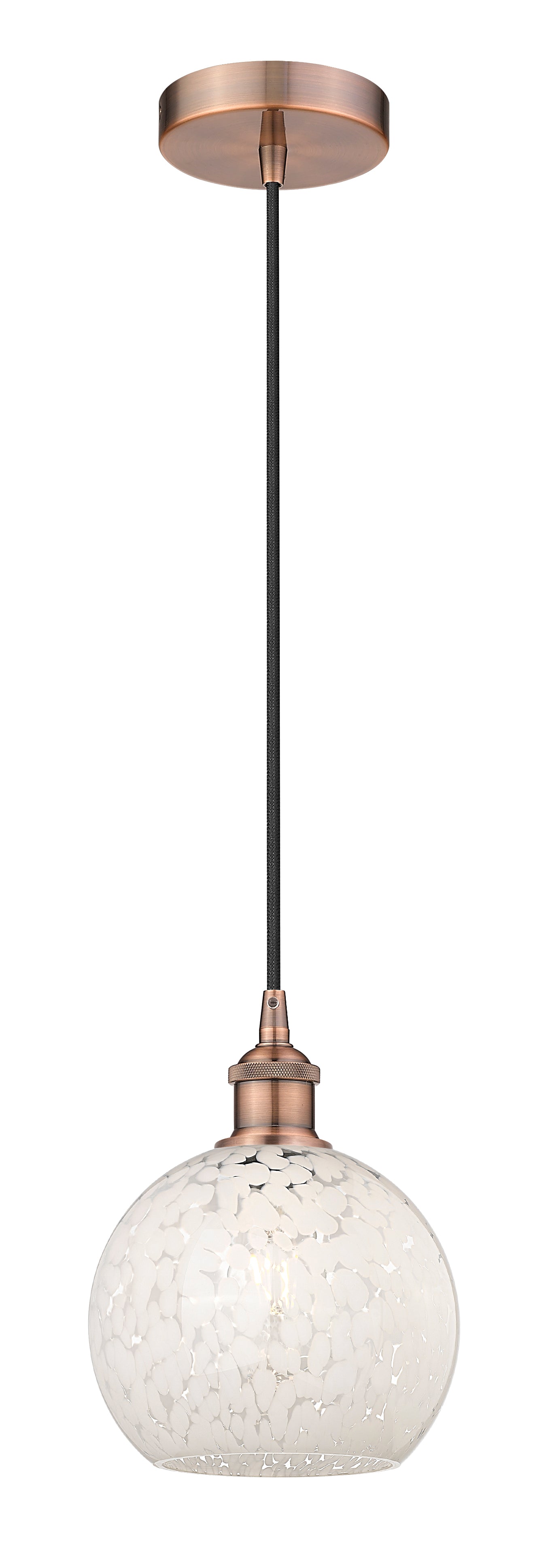 Edison Mini Pendant Antique Brass Finish