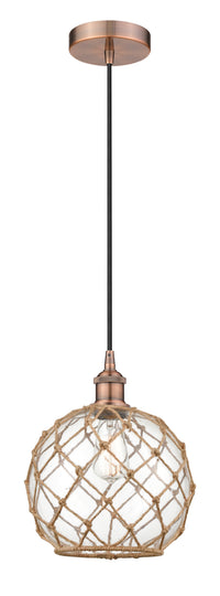 Edison Mini Pendant Antique Brass