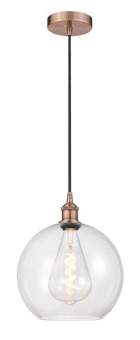 Edison Mini Pendant Antique Brass Finish