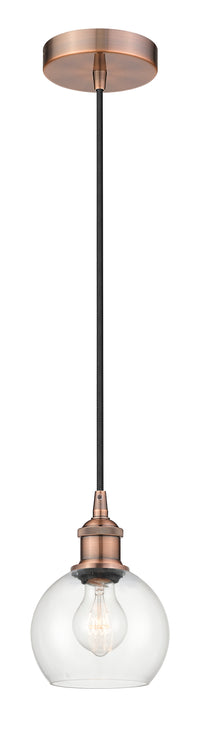Edison Mini Pendant Antique Brass Finish