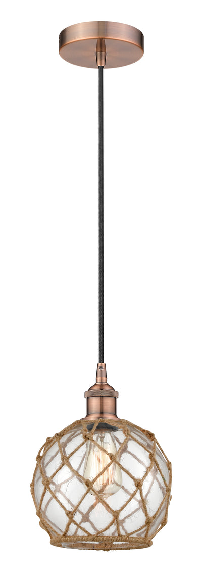 Edison Mini Pendant Antique Brass Finish