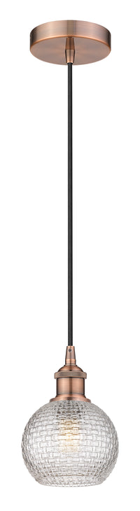 Edison Mini Pendant Antique Brass Finish