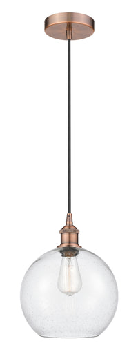 Edison Mini Pendant Antique Brass Finish