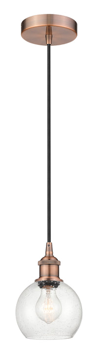 Edison Mini Pendant Antique Brass Finish