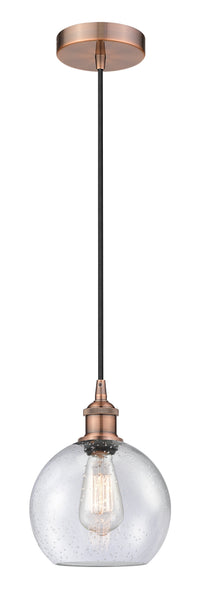 Edison Mini Pendant Antique Brass Finish