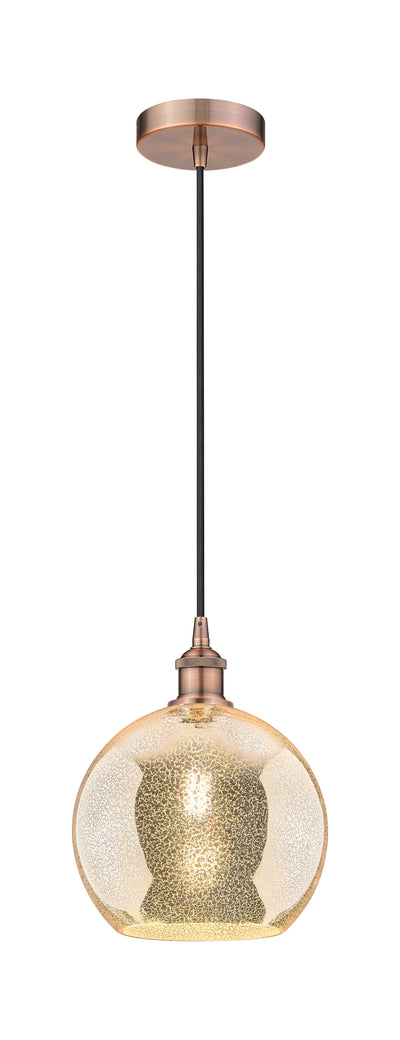 Edison Mini Pendant Antique Brass Finish