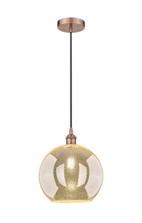 Edison Mini Pendant Antique Brass Finish