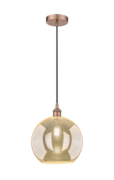 Edison Mini Pendant Antique Brass Finish