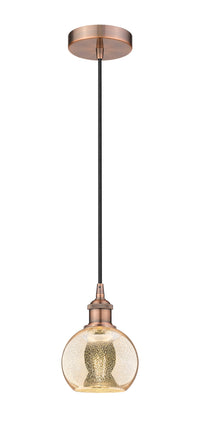 Edison Mini Pendant Antique Brass Finish