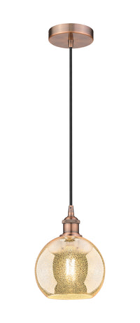 Edison Mini Pendant Antique Brass Finish