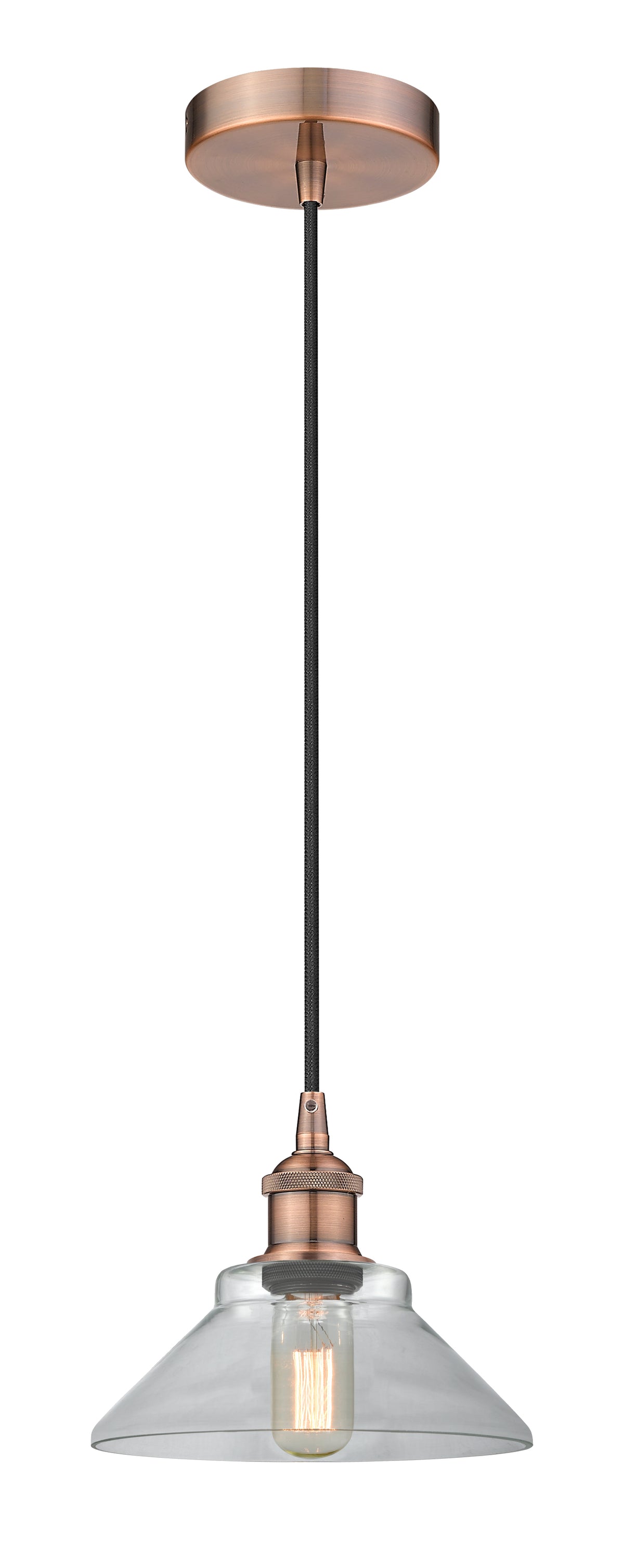 Edison Mini Pendant Antique Brass 6W