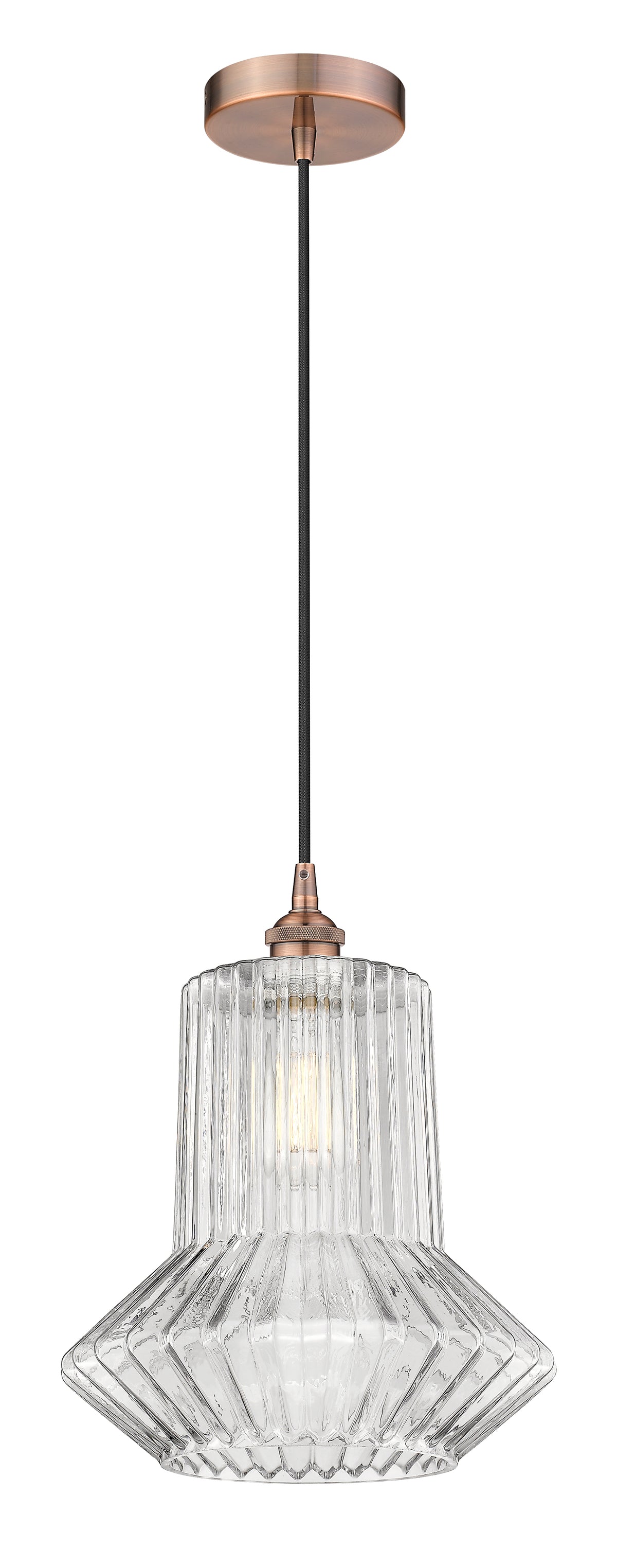 Edison Mini Pendant Antique Brass Finish