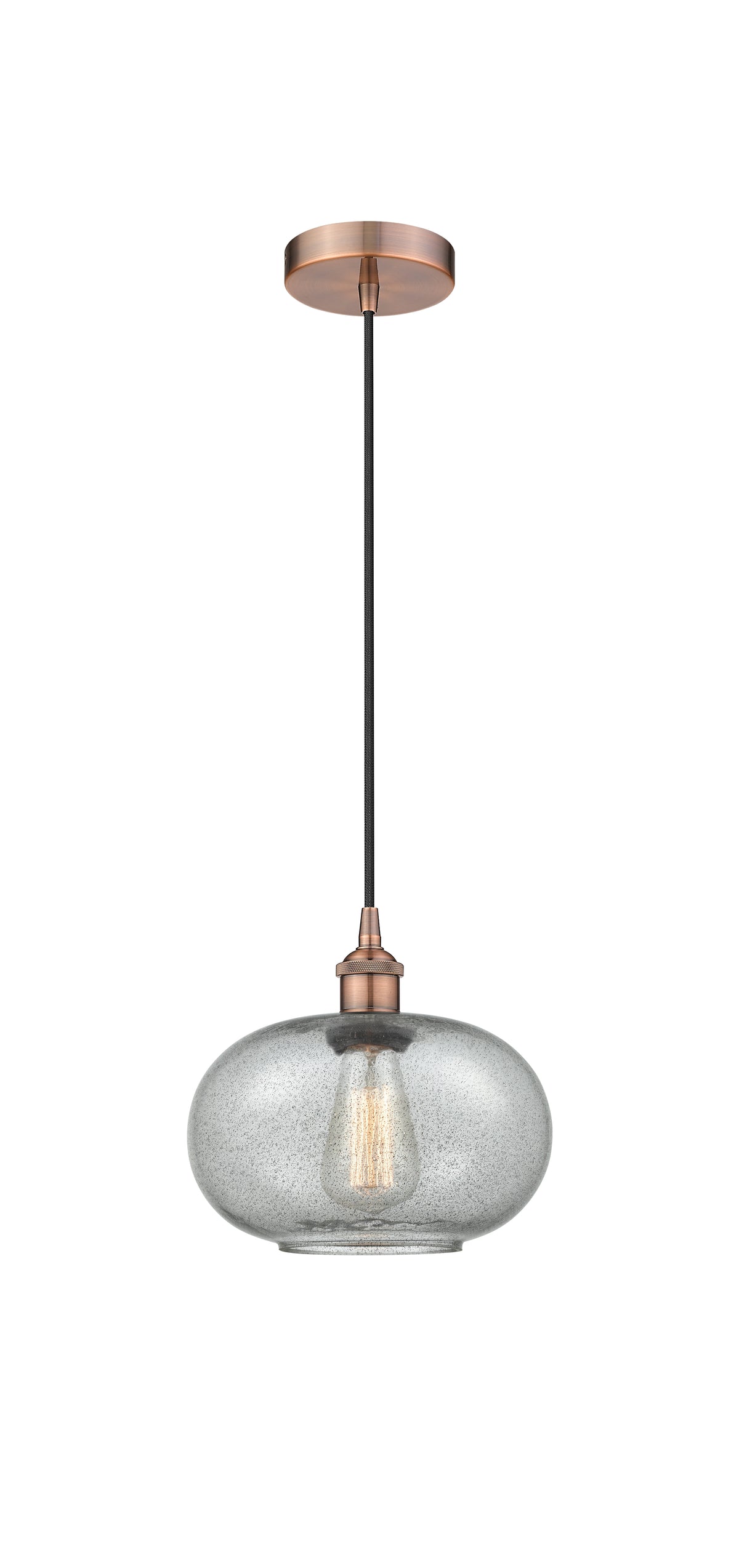 Edison Mini Pendant Antique Brass Finish