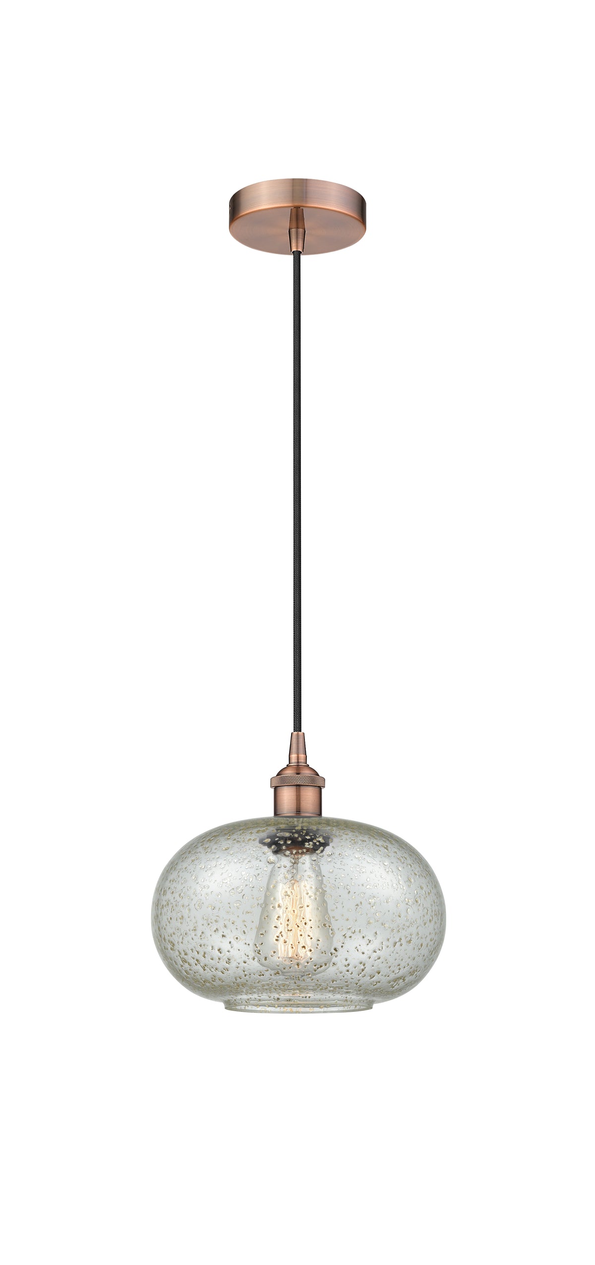 Edison Mini Pendant Antique Brass Finish