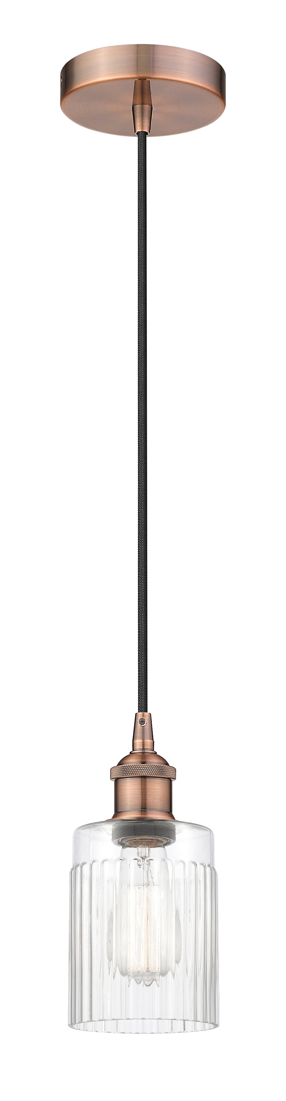 Edison Mini Pendant Antique Brass Finish