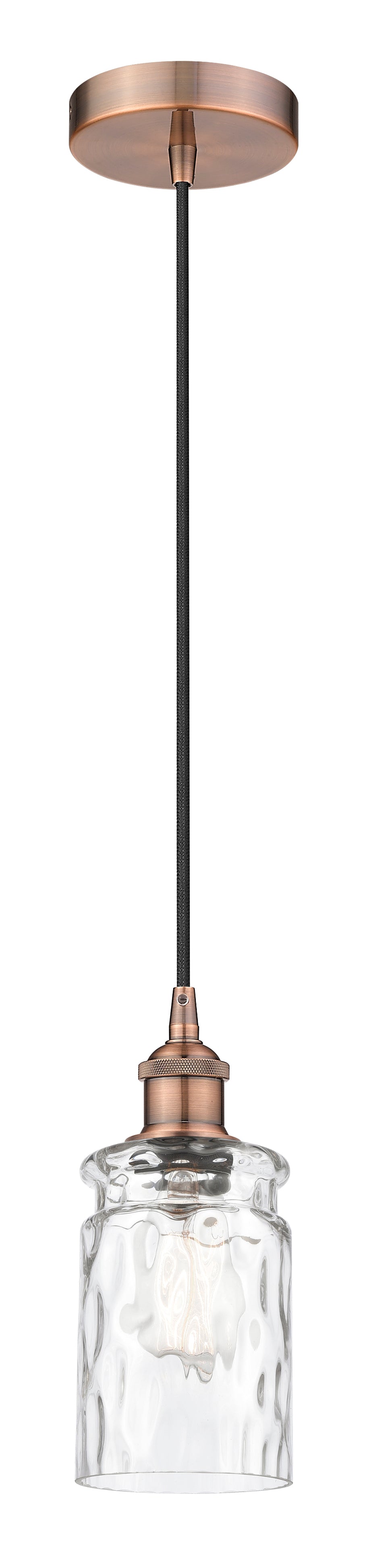 Edison Mini Pendant Antique Brass Dimmable