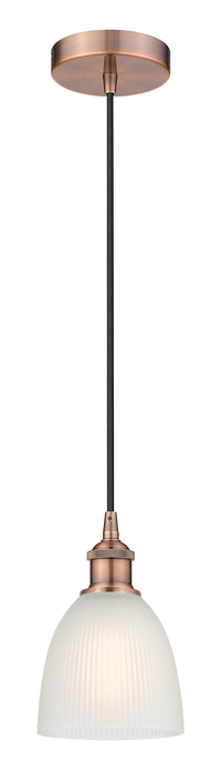 Edison Mini Pendant Antique Brass Finish
