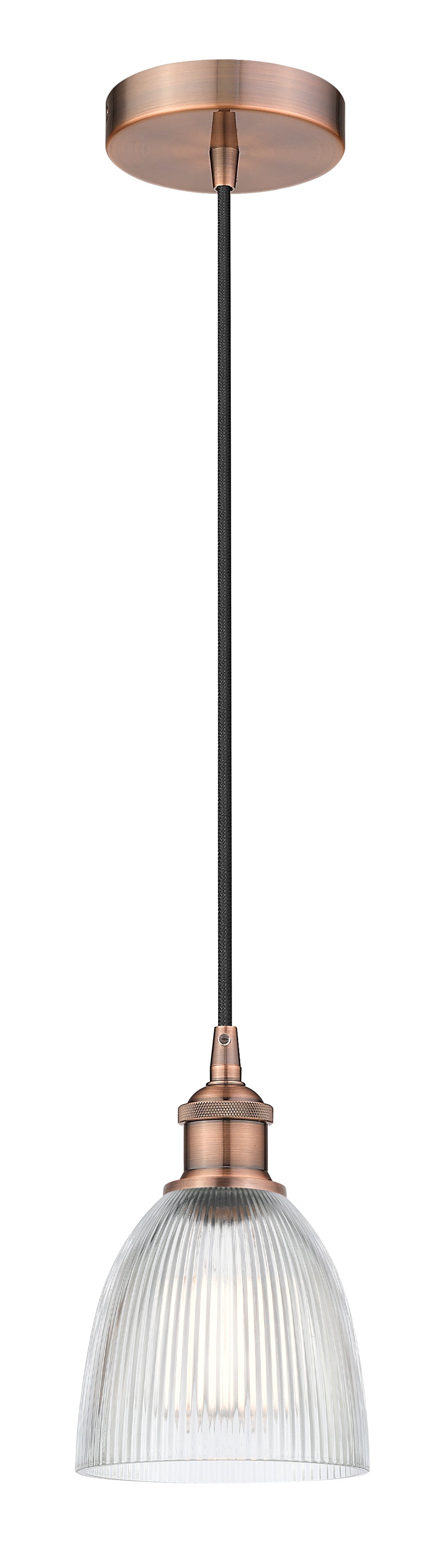 Edison Mini Pendant Antique Brass Finish