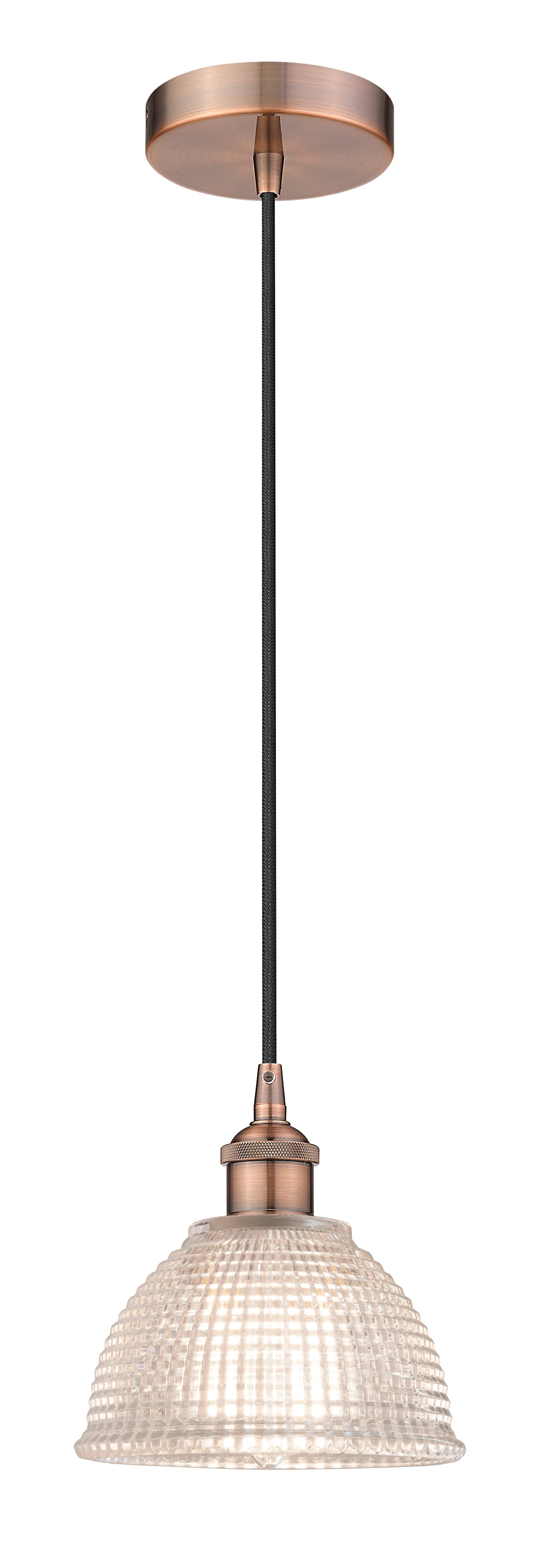 Edison Mini Pendant Antique Brass Finish