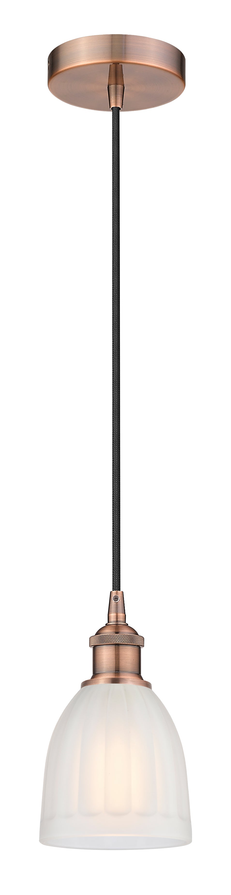 Edison Mini Pendant Antique Brass Finish