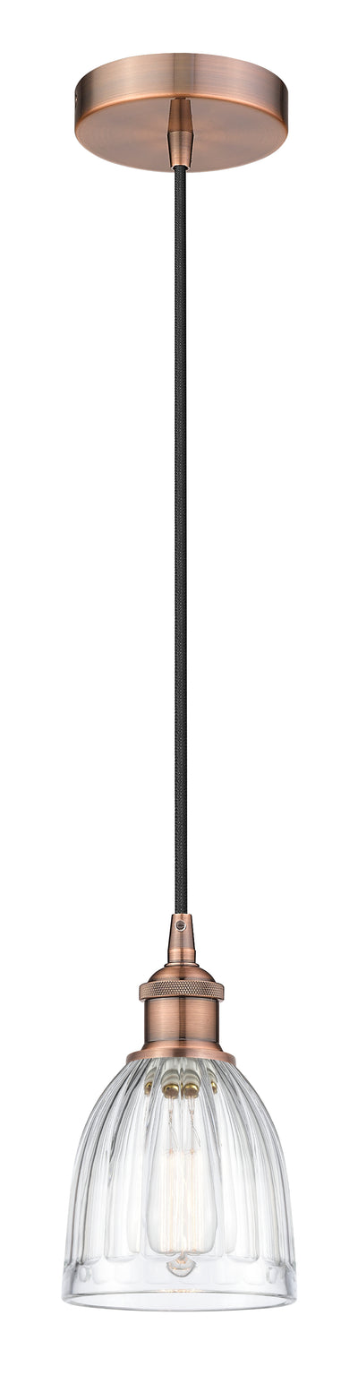 Edison Mini Pendant Antique Brass Finish