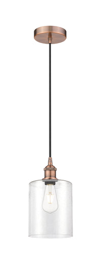 Edison Mini Pendant Antique Brass Cast