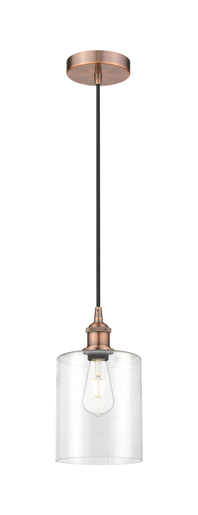 Edison Mini Pendant Antique Brass Cast